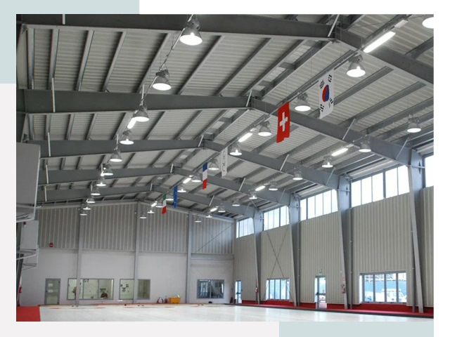 Строительство спортзалов в Карпинск от 616 руб. за м²