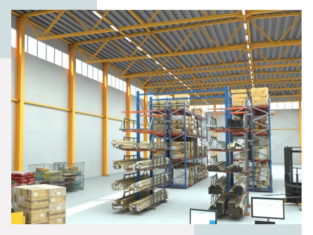 Типовые ангары в Карпинске