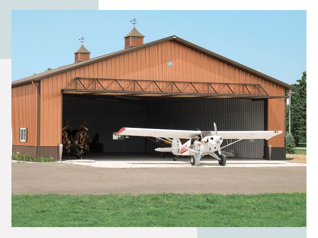 Ангары для самолетов в Карпинске