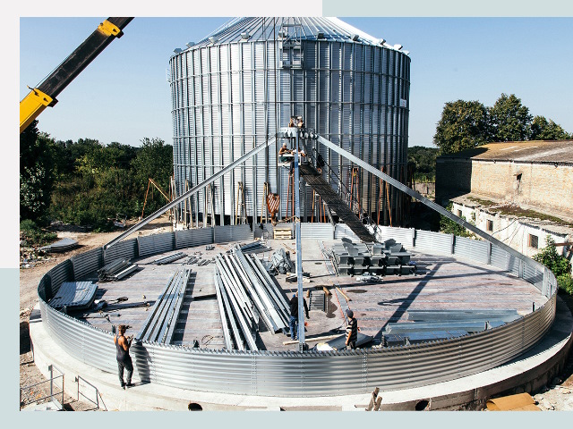 Силосы для зерна в Карпинск от 616 руб. - Надёжное хранение