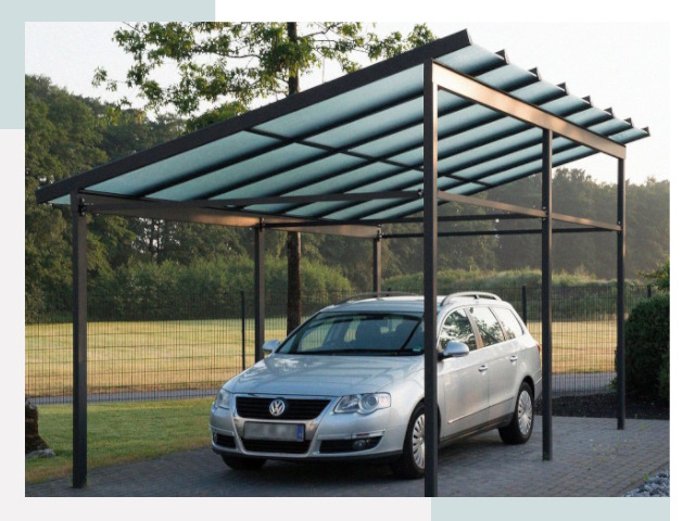 Навесы для автомобилей в Карпинске