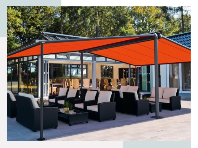 Навесы для кафе и ресторанов в Карпинске