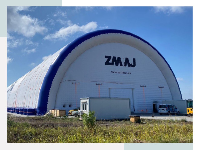 Брендирование ангаров в Карпинске