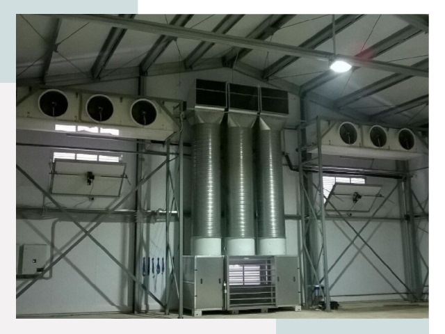 Инженерные системы для ангаров в Карпинске